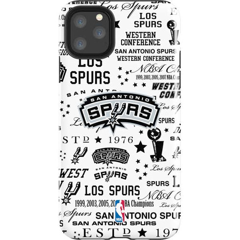 NBA San Antonio Spurs Historic Blast iPhone 11 Pro Max Impact Case