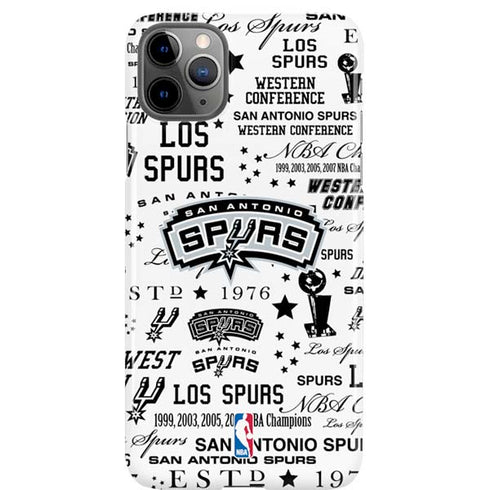 NBA San Antonio Spurs Historic Blast iPhone 11 Pro Max Lite Case