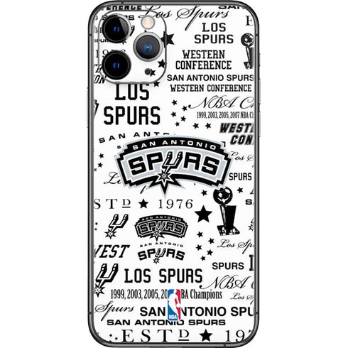 NBA San Antonio Spurs Historic Blast iPhone 11 Pro Skin