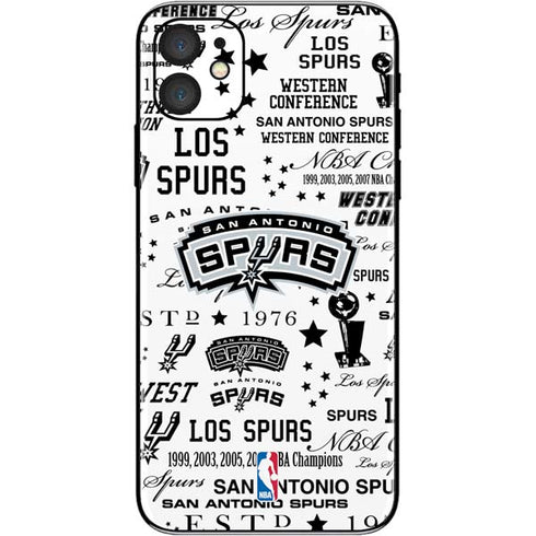 NBA San Antonio Spurs Historic Blast iPhone 11 Skin
