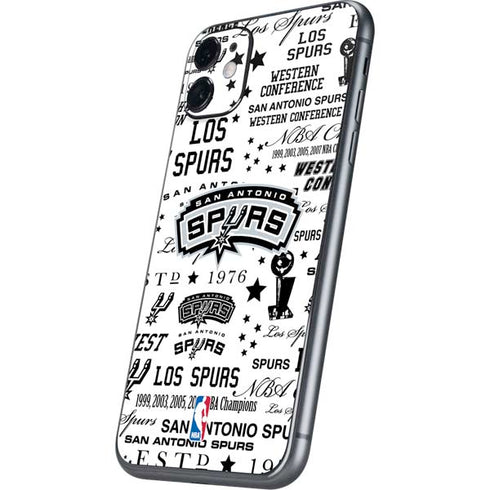 NBA San Antonio Spurs Historic Blast iPhone 11 Skin
