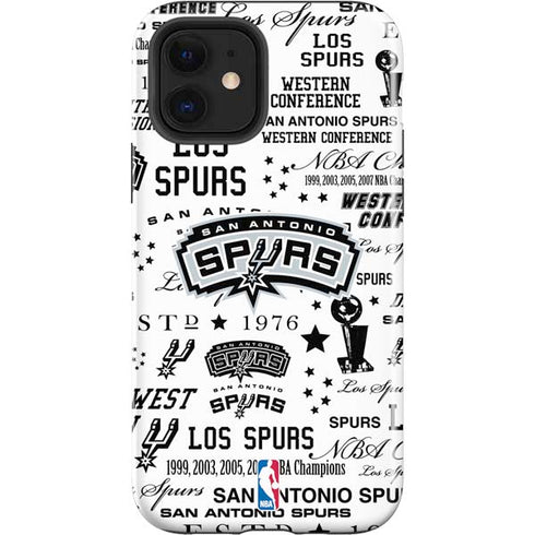 NBA San Antonio Spurs Historic Blast iPhone 12 Impact Case