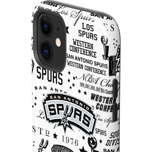 NBA San Antonio Spurs Historic Blast iPhone 12 Impact Case