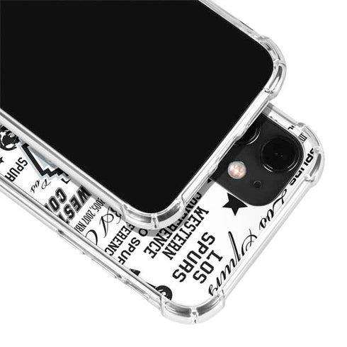 NBA San Antonio Spurs Historic Blast iPhone 12 Mini Clear Case