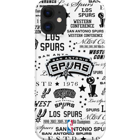 NBA San Antonio Spurs Historic Blast iPhone 12 Mini Lite Case