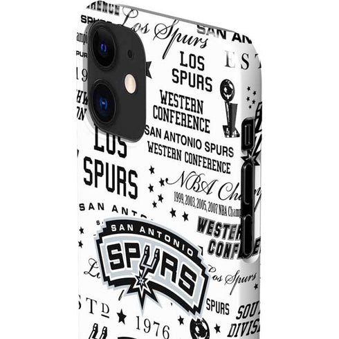 NBA San Antonio Spurs Historic Blast iPhone 12 Mini Lite Case