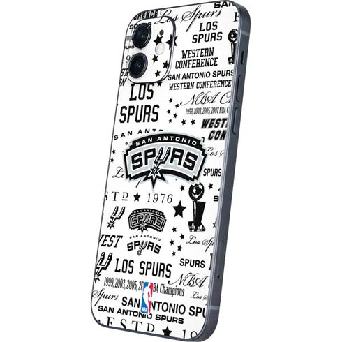 NBA San Antonio Spurs Historic Blast iPhone 12 Mini Skin