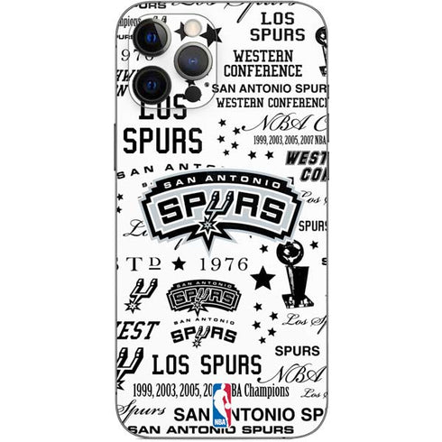 NBA San Antonio Spurs Historic Blast iPhone 12 Pro Max Skin