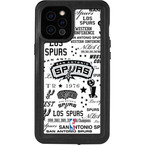 NBA San Antonio Spurs Historic Blast iPhone 12 Pro Max Waterproof Case