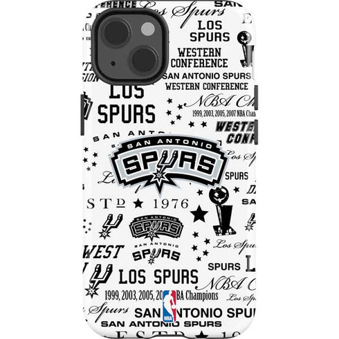 NBA San Antonio Spurs Historic Blast iPhone 13 Impact Case