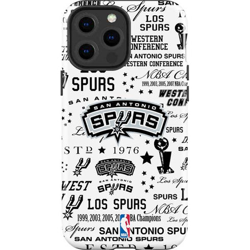 NBA San Antonio Spurs Historic Blast iPhone 13 Pro Max Impact Case