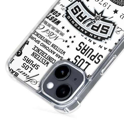 NBA San Antonio Spurs Historic Blast iPhone 15 MagSafe Case
