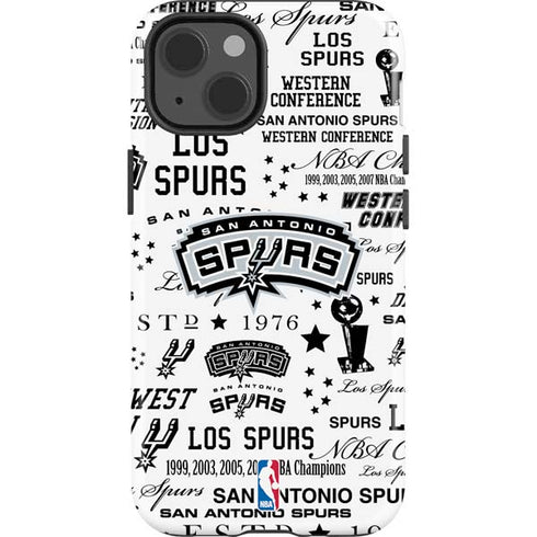 NBA San Antonio Spurs Historic Blast iPhone 15 Impact Case