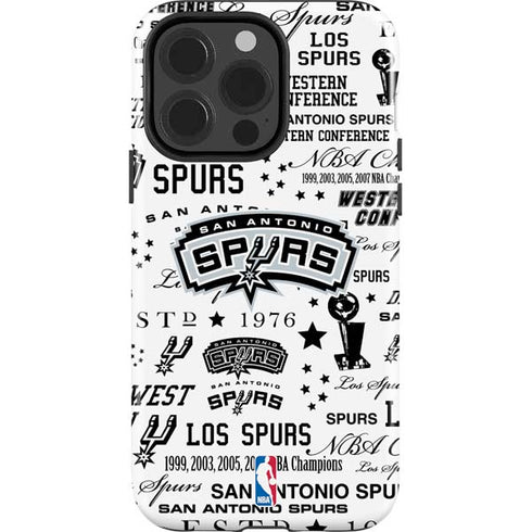 NBA San Antonio Spurs Historic Blast iPhone 14 Pro Impact Case