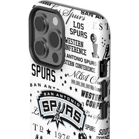 NBA San Antonio Spurs Historic Blast iPhone 14 Pro Max Impact Case