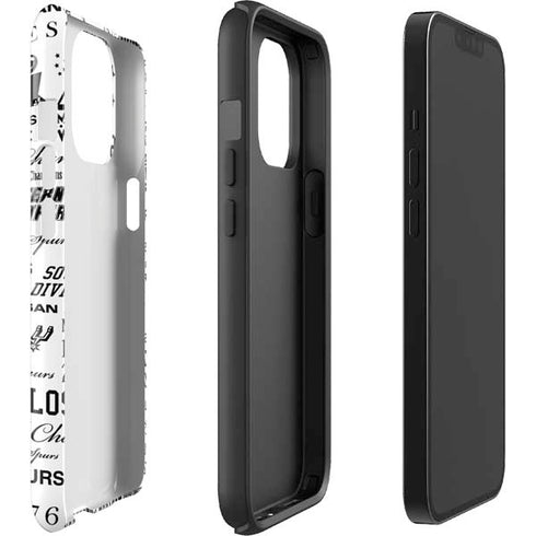 NBA San Antonio Spurs Historic Blast iPhone 15 Pro Max Impact Case