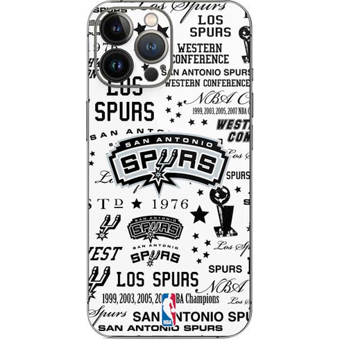 NBA San Antonio Spurs Historic Blast iPhone 14 Pro Max Skin