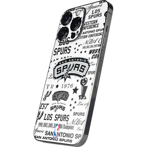 NBA San Antonio Spurs Historic Blast iPhone 14 Pro Skin