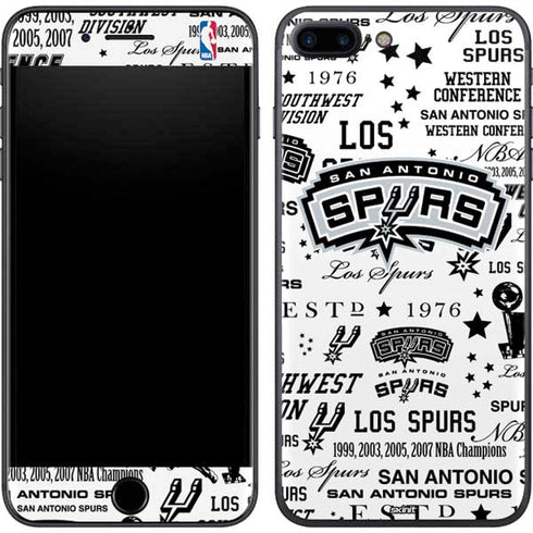 NBA San Antonio Spurs Historic Blast iPhone 8 Plus Skin