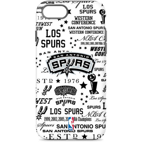 NBA San Antonio Spurs Historic Blast iPhone 8 Pro Case