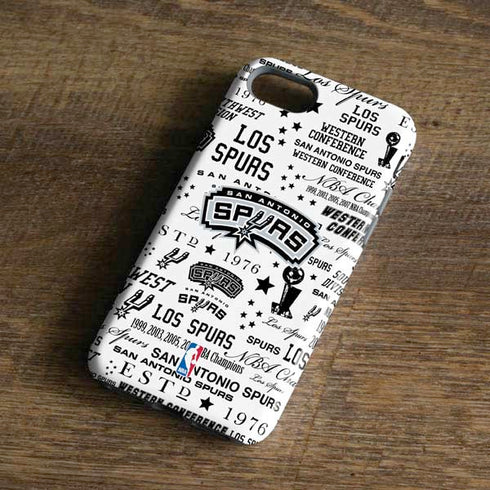 NBA San Antonio Spurs Historic Blast iPhone 8 Pro Case
