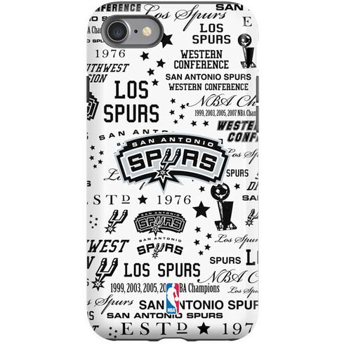 NBA San Antonio Spurs Historic Blast iPhone SE (2nd & 3rd Gen) Pro Case