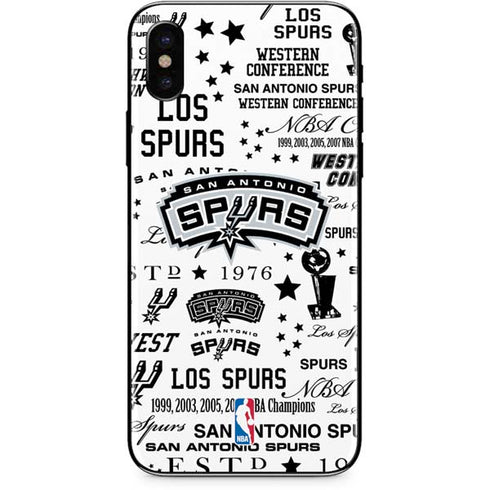 NBA San Antonio Spurs Historic Blast iPhone X Skin
