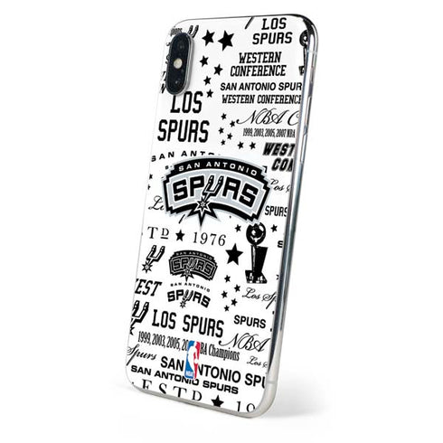 NBA San Antonio Spurs Historic Blast iPhone X Skin