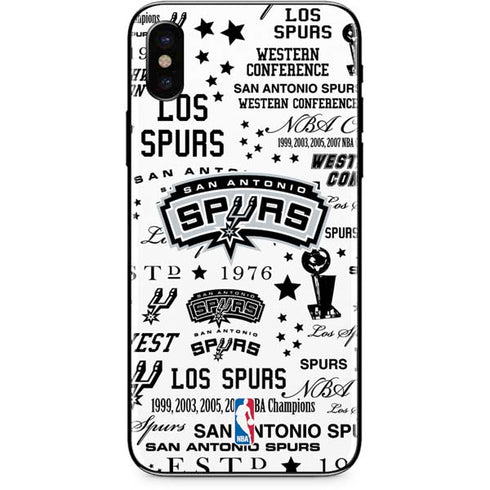 NBA San Antonio Spurs Historic Blast iPhone XS Max Skin