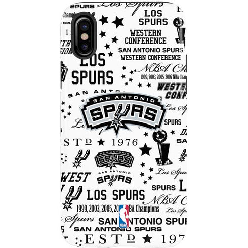 NBA San Antonio Spurs Historic Blast iPhone XS Pro Case