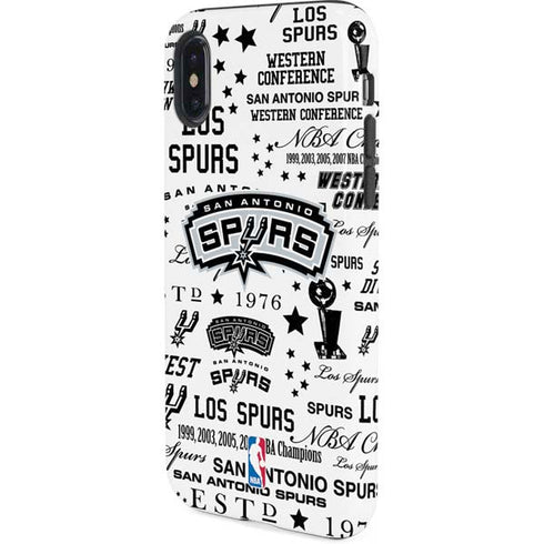 NBA San Antonio Spurs Historic Blast iPhone XS Pro Case