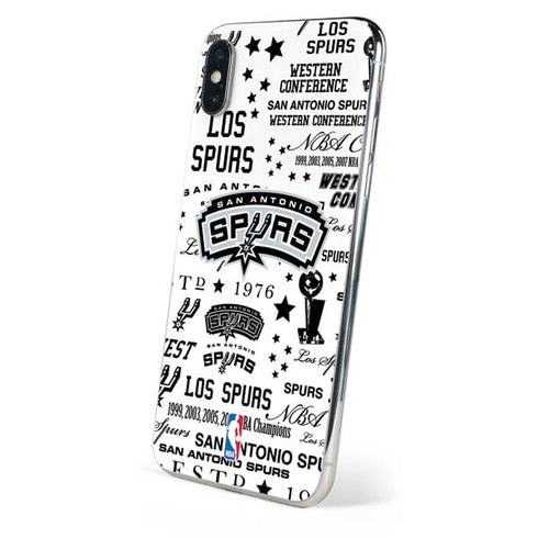 NBA San Antonio Spurs Historic Blast iPhone XS Skin