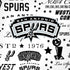 NBA San Antonio Spurs Historic Blast iPhone XS Skin