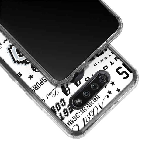 NBA San Antonio Spurs Historic Blast LG K51/Q51 Clear Case