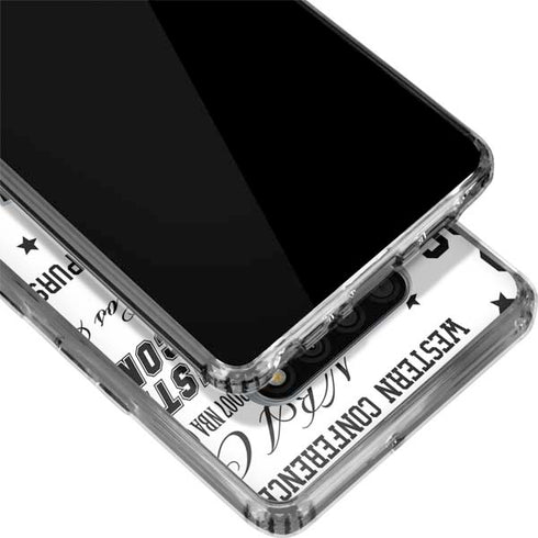 NBA San Antonio Spurs Historic Blast LG Stylo 6 Clear Case