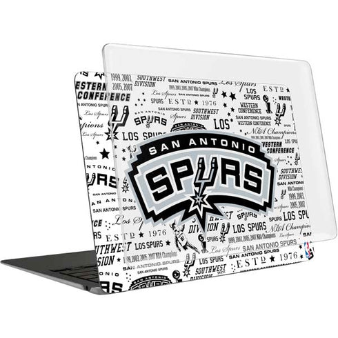 NBA San Antonio Spurs Historic Blast MacBook Air 13in (2020) Case plus Skin
