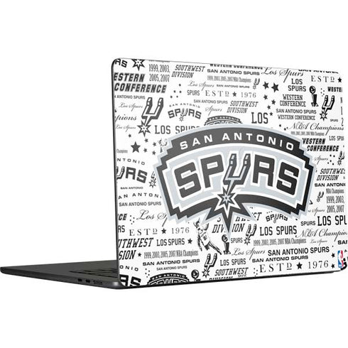 NBA San Antonio Spurs Historic Blast MacBook Skins