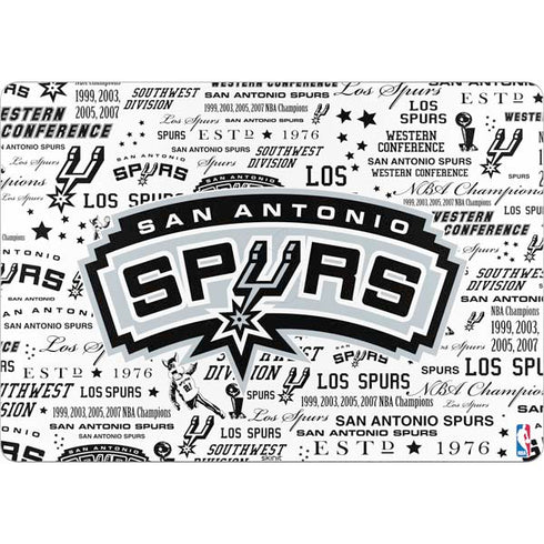 NBA San Antonio Spurs Historic Blast MacBook Skins