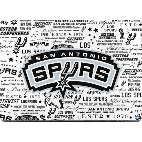 NBA San Antonio Spurs Historic Blast MacBook Pro 14in (2021-24) Skin