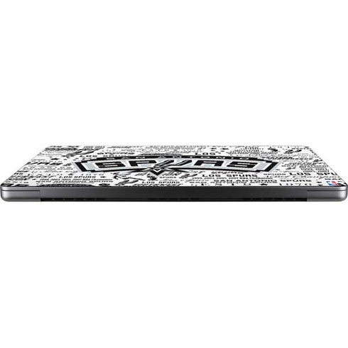 NBA San Antonio Spurs Historic Blast MacBook Pro 14in (2021-24) Skin