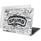 NBA San Antonio Spurs Historic Blast MacBook Pro 15in (2016-19) Case plus Skin