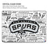 NBA San Antonio Spurs Historic Blast MacBook Pro 16in (2021-25) Case plus Skin