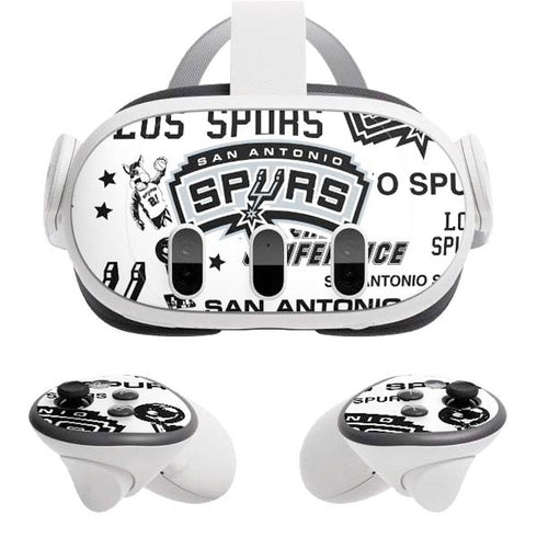 NBA San Antonio Spurs Historic Blast Meta Quest 3 Skin