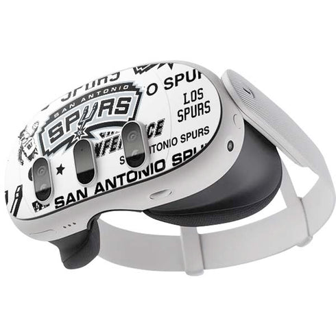 NBA San Antonio Spurs Historic Blast Meta Quest 3 Skin