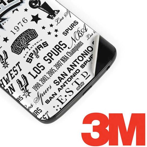 NBA San Antonio Spurs Historic Blast Moto G6 Skin