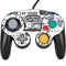 NBA San Antonio Spurs Historic Blast Nintendo GameCube Controller Skin