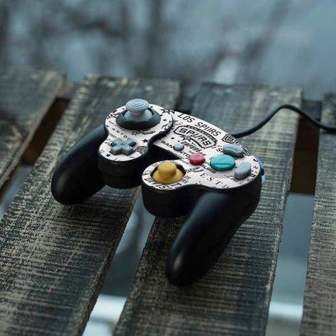 NBA San Antonio Spurs Historic Blast Nintendo GameCube Controller Skin