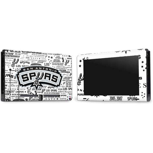 NBA San Antonio Spurs Historic Blast Nintendo Switch Bundle Skin