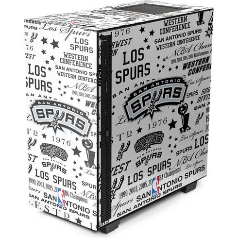 NBA San Antonio Spurs Historic Blast NZXT H510 Compact ATX Mid-Tower Case Skin