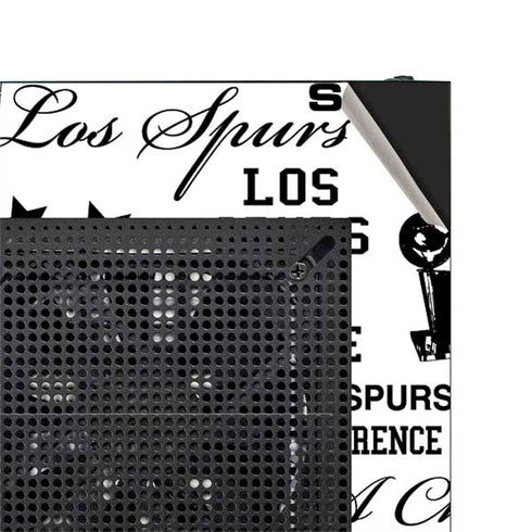 NBA San Antonio Spurs Historic Blast NZXT H510 Compact ATX Mid-Tower Case Skin